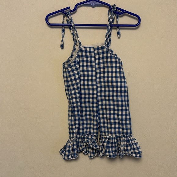 Mud Pie 0-6m  Baby Girl Lobster Outfit one piece romper 4th July Summer - Picture 5 of 6